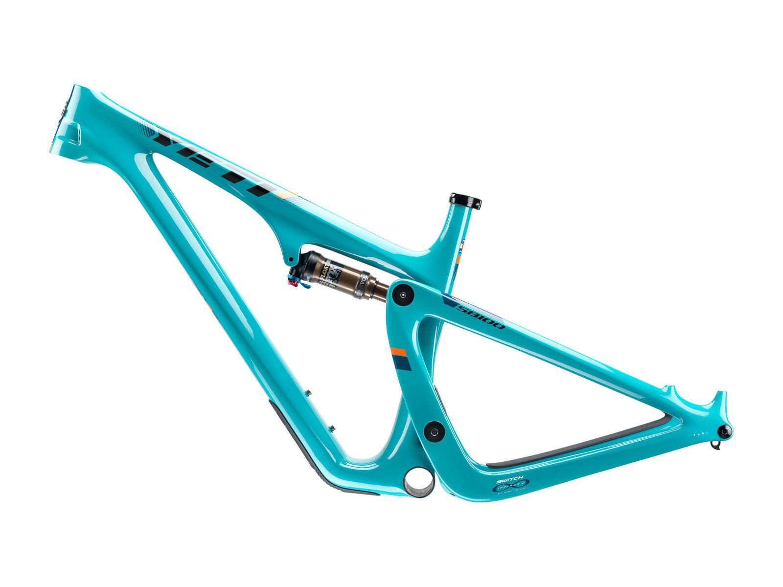Yeti SB100 T-Series Frame, turquoise - Bild 3