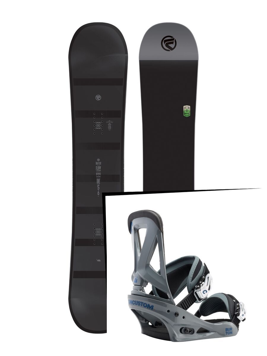 Set: Flow Drifter 2017 + Burton Custom (1712742S) - Bild 1