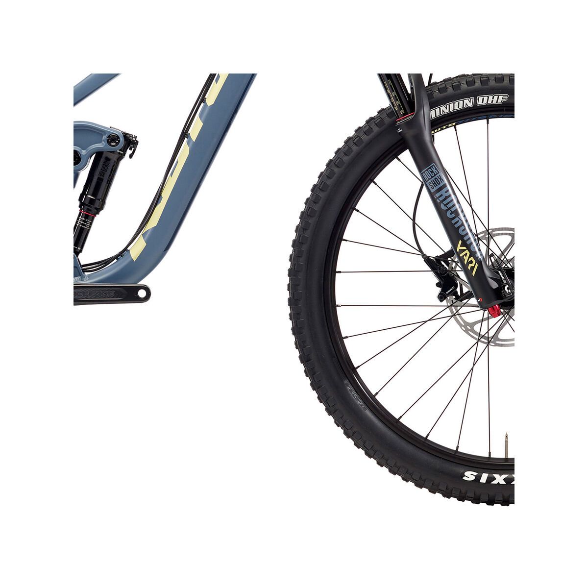 Kona Process 153 AL 27.5, matt midnight blue w/ dark blue & yellow decals - Bild 4