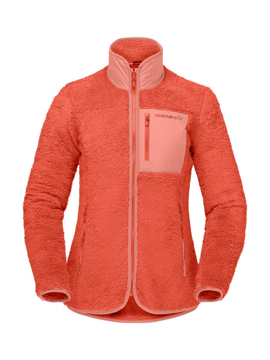 Norrona warm3 Jacket W's, orange alert - Bild 1