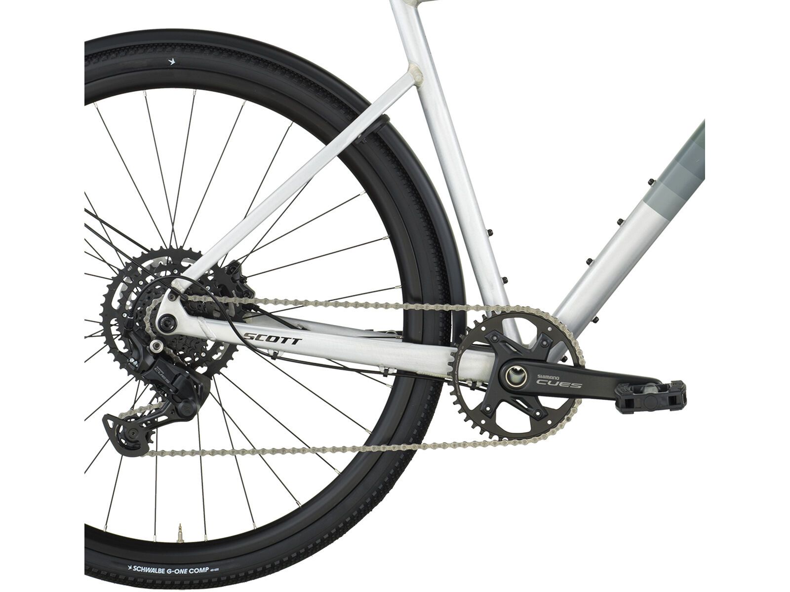 Scott Metrix 30 EQ, alloy silver/wenge green - Bild 4