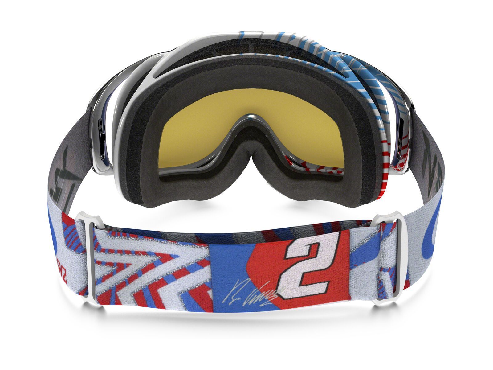 Oakley Crowbar MX, high octane red white blue/Lens: black ice iridium - Bild 3