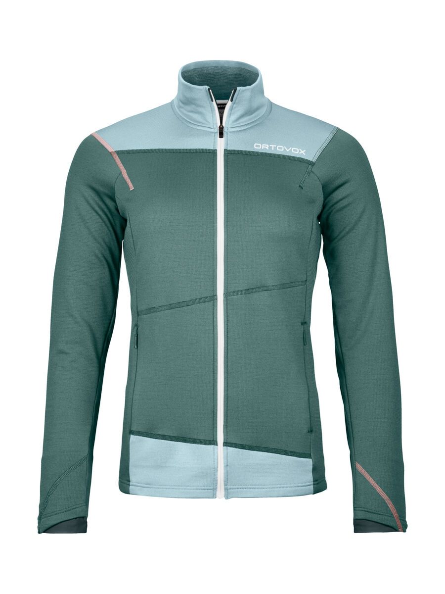 Ortovox Merino Fleece Light Jacket W, arctic grey - Bild 1
