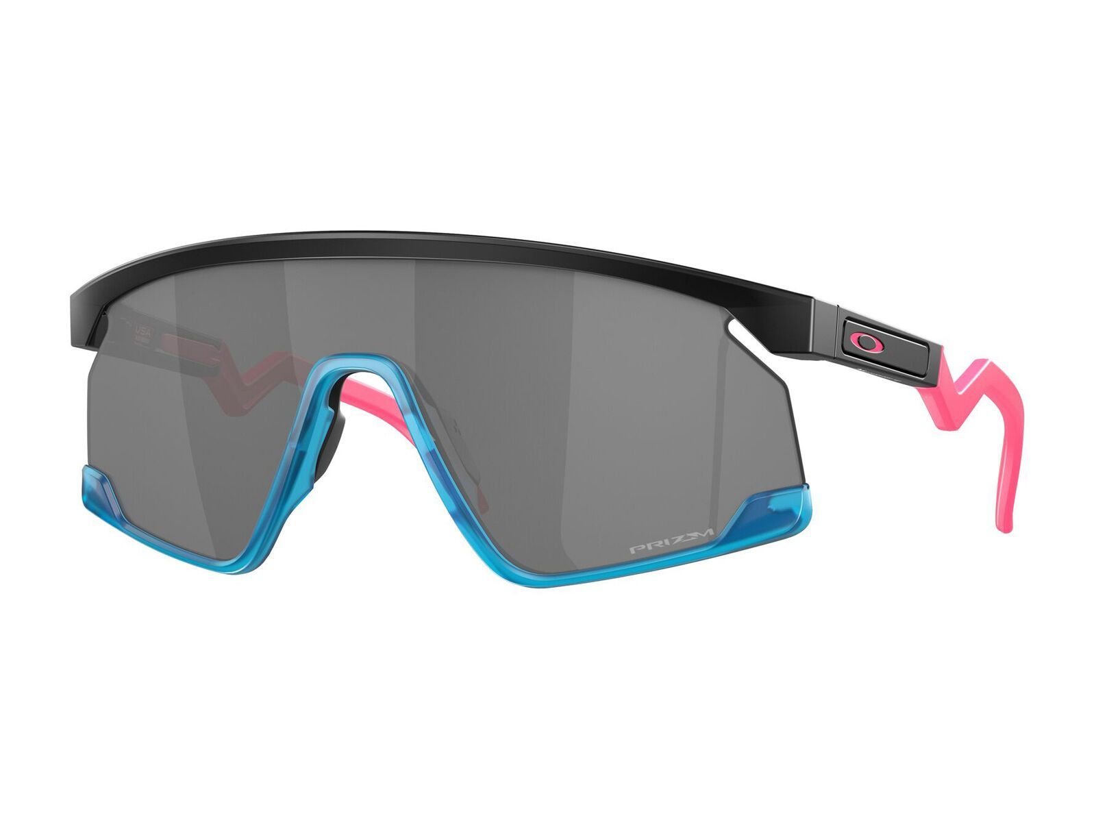 Oakley BXTR, Prizm Black / matte black/teal - Bild 1