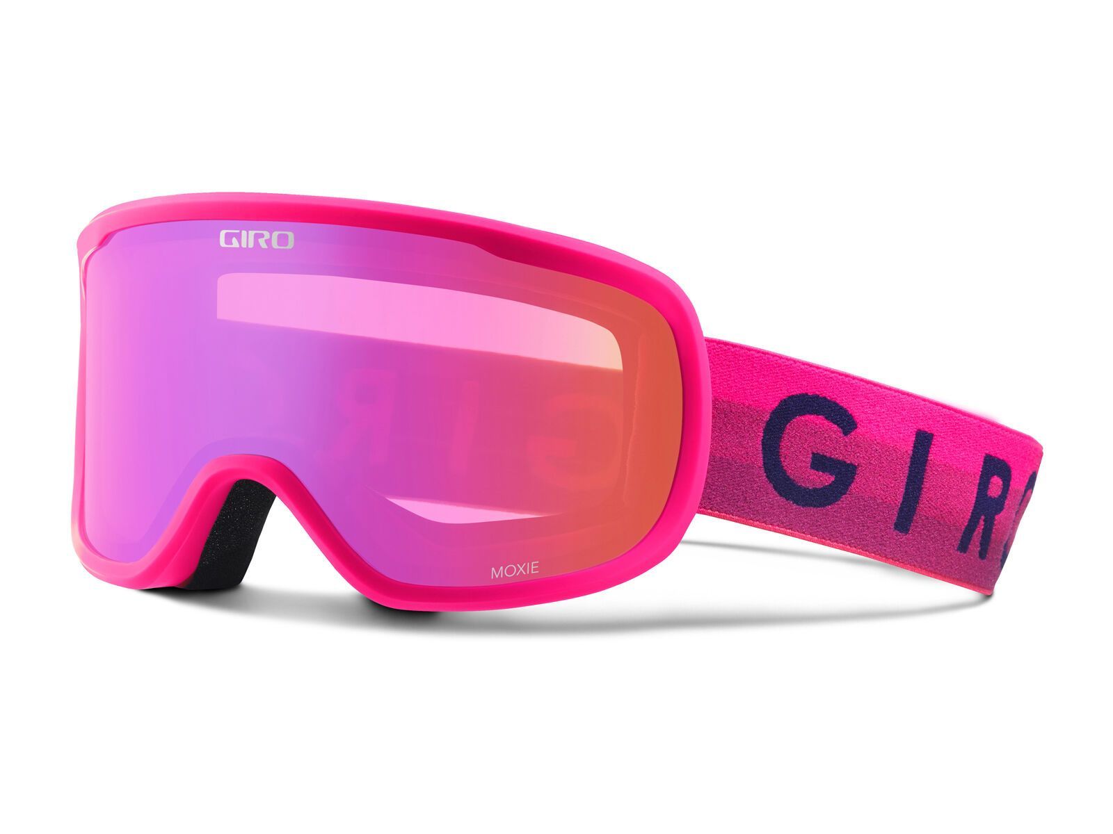 Giro Moxie inkl. Wechselscheibe, bright pink horizon /Lens: amber pink/yellow - Bild 1