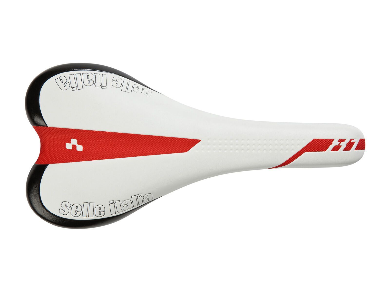 Cube Sattel X1, white´n´red - Bild 1