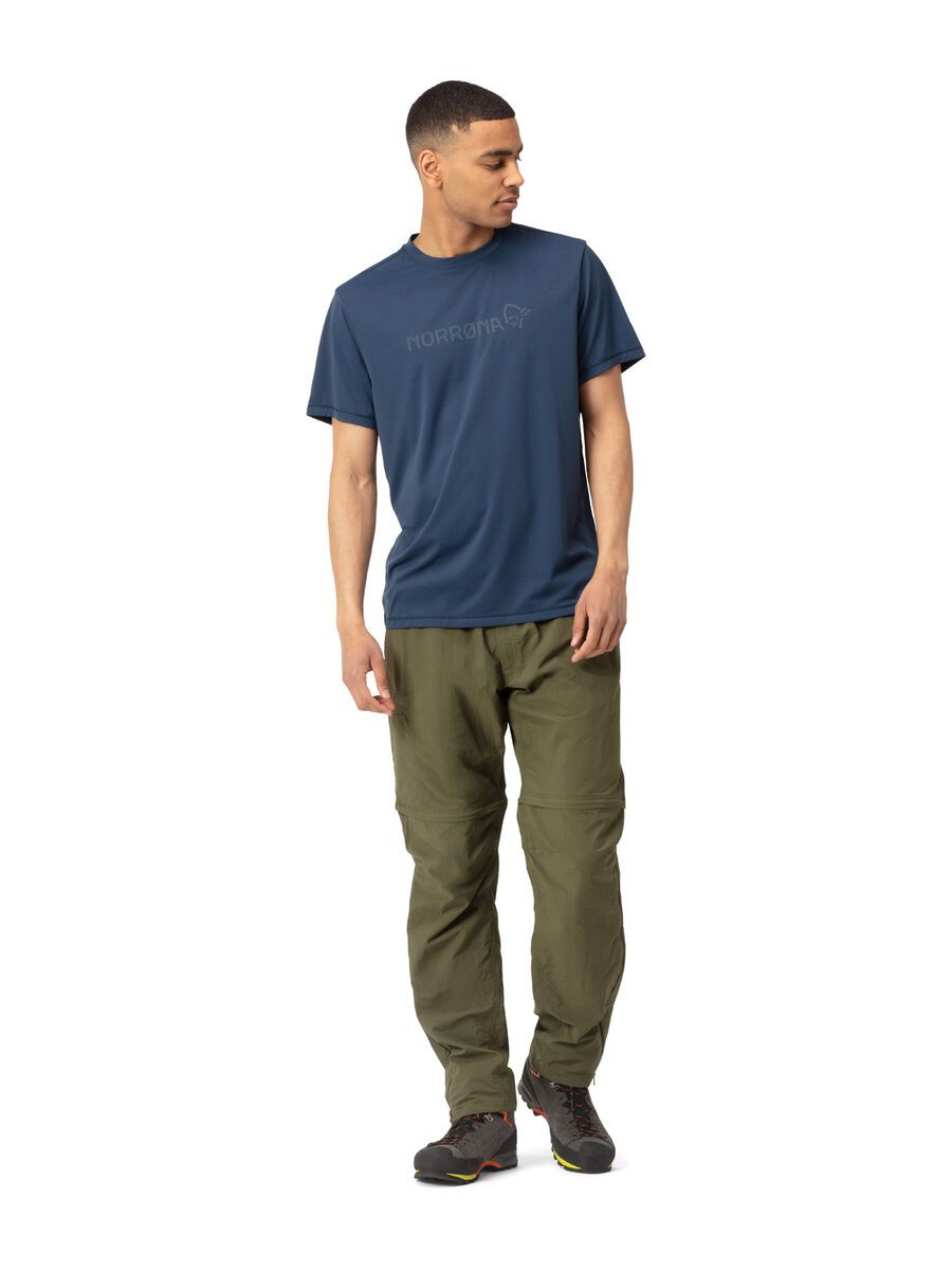 Norrona tech T-Shirt M's, indigo night - Bild 3
