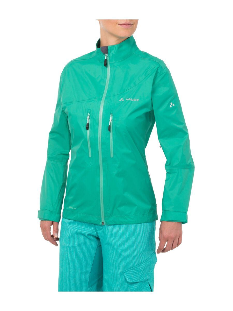 Vaude Women's Tremalzo Rain Jacket, atlantis - Bild 3