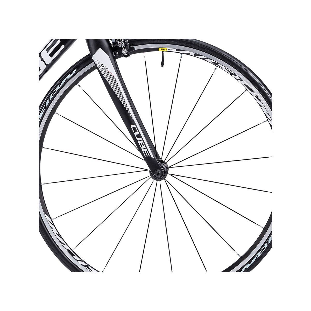 Cube Peloton SL, black/white - Bild 2