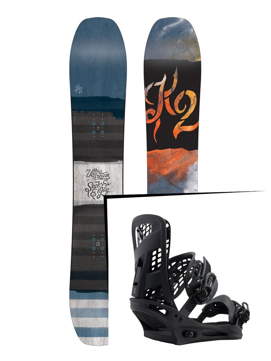 Set: K2 Ultra Dream 2017 + Burton Genesis X (1712790S) - Bild 1