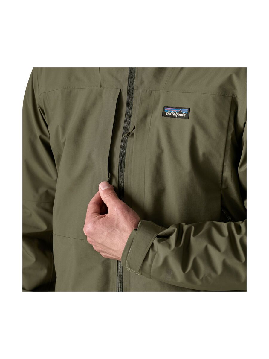 Patagonia Men's Insulated Boulder Fork Rain Jacket, basin green - Bild 6