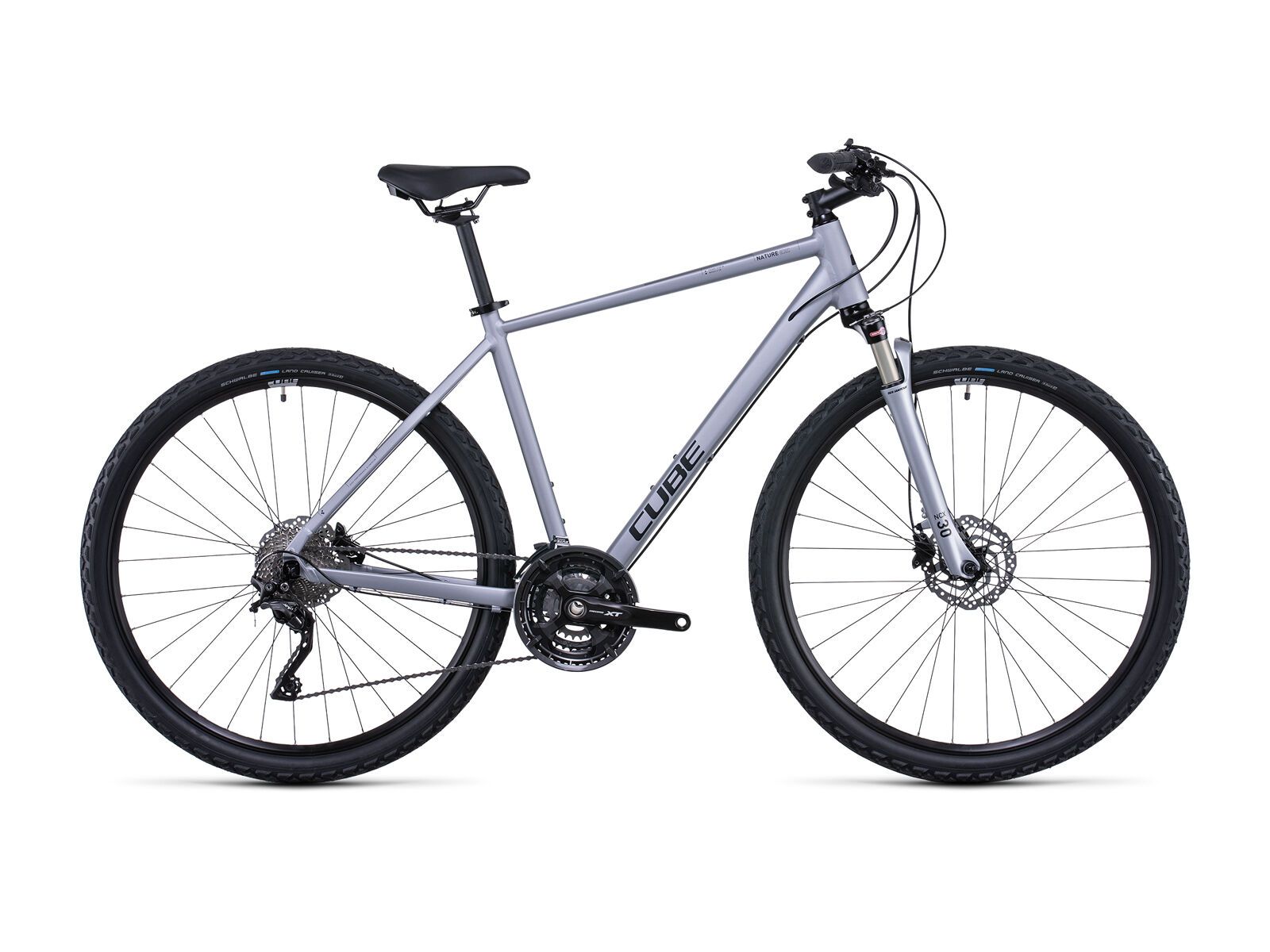 Cube Nature EXC, polarsilver´n´black - Bild 1