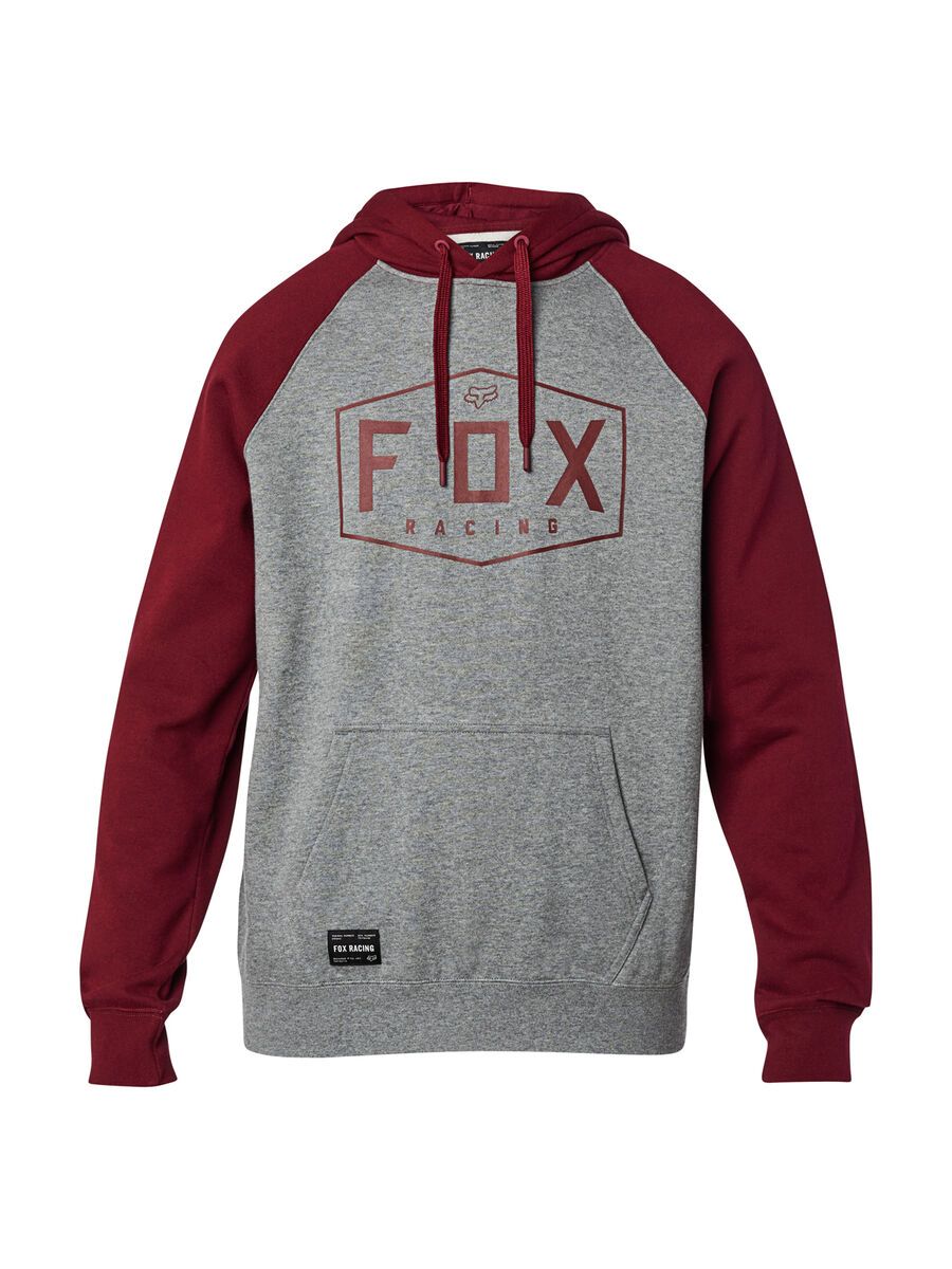 Fox Crest Pullover Fleece, heather graphite - Bild 1