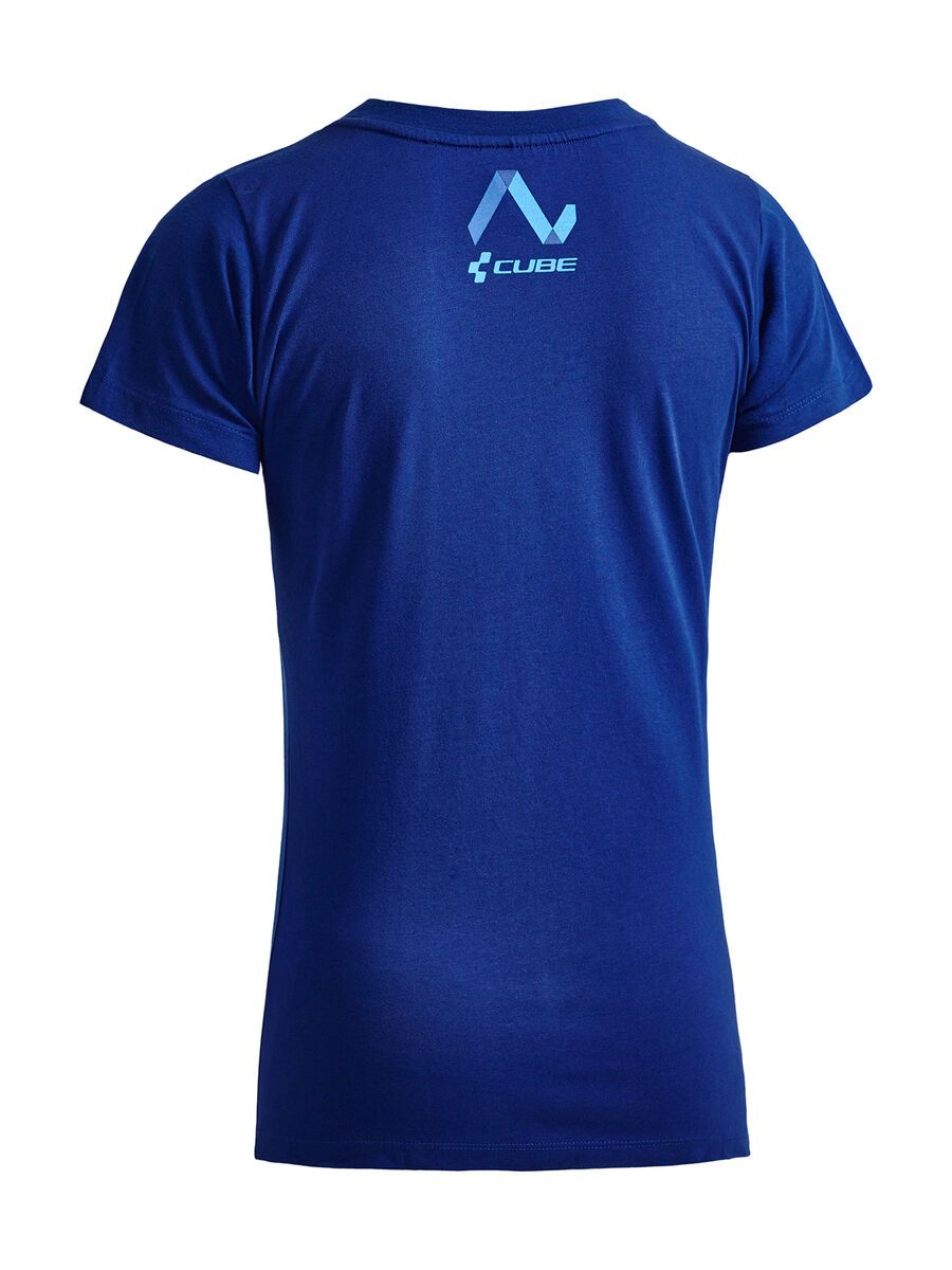 Cube WLS T-Shirt Hills, blue - Bild 2
