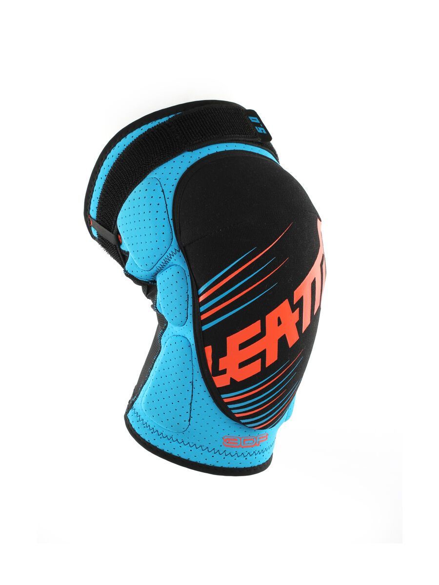Leatt Knee Guard 3DF 5.0, blue/orange - Bild 3