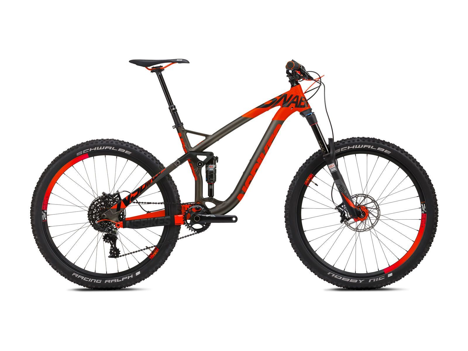 NS Bikes Snabb T 1, black/red