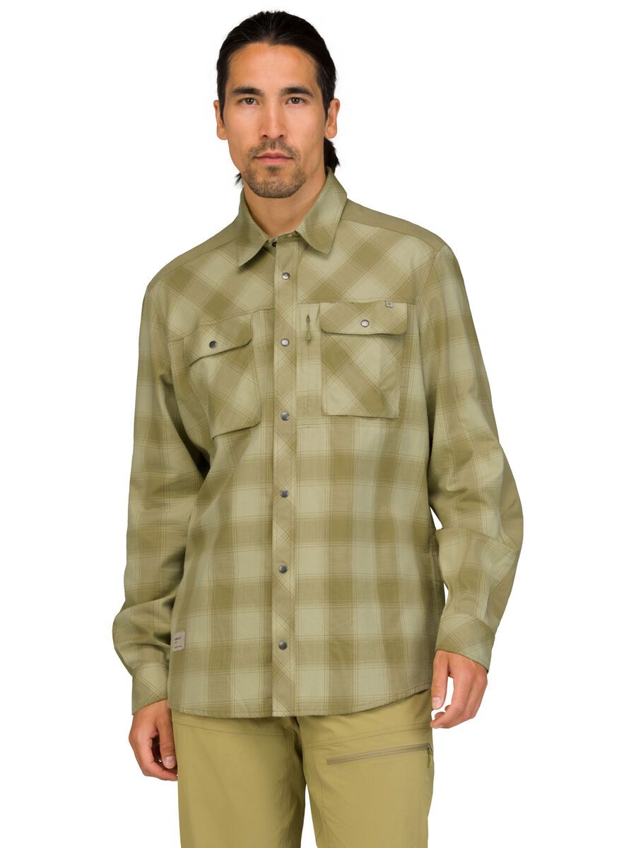 Norrona femund flannel Shirt M's, sage green - Bild 3