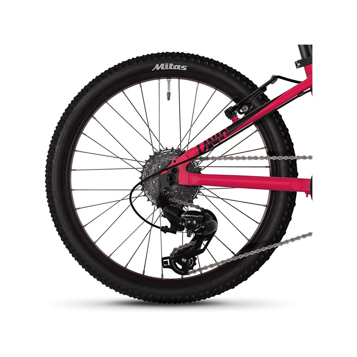 Ghost Lanao R1.0 AL, rubi pink/jet black - Bild 5