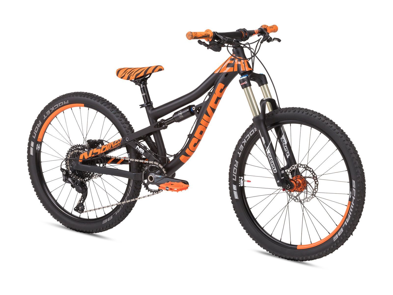 NS Bikes Nerd JR, black/orange - Bild 2