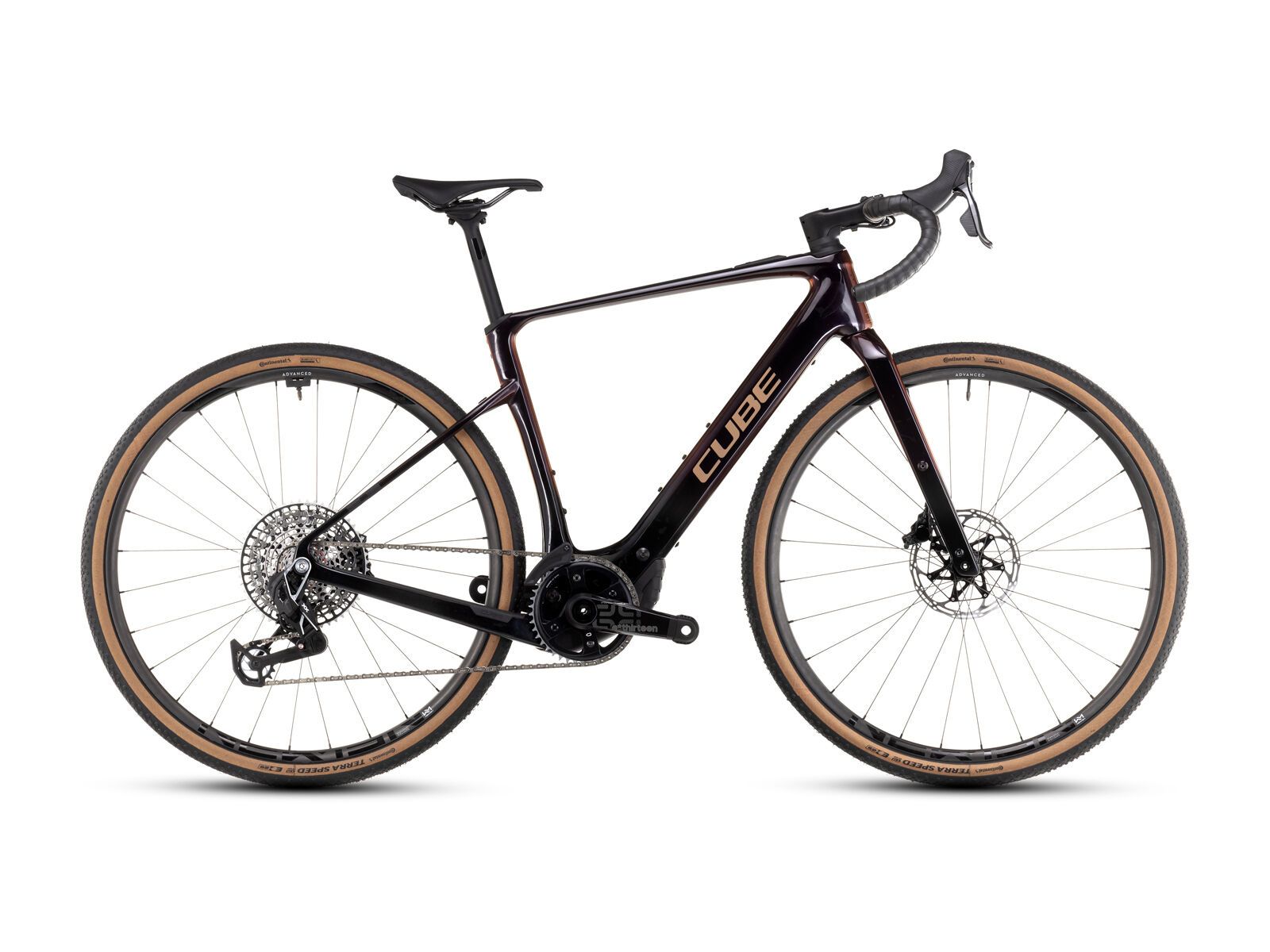 Cube Nuroad Hybrid C:62 SLT 400X, solareclipse´n´bronze - Bild 1