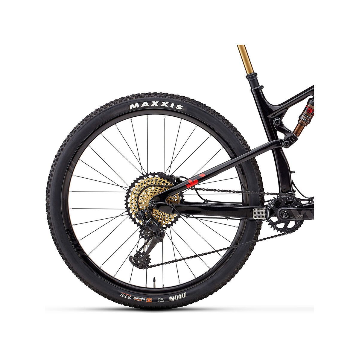 Rocky Mountain Element Carbon 99, black/flaming lips/white snake - Bild 5