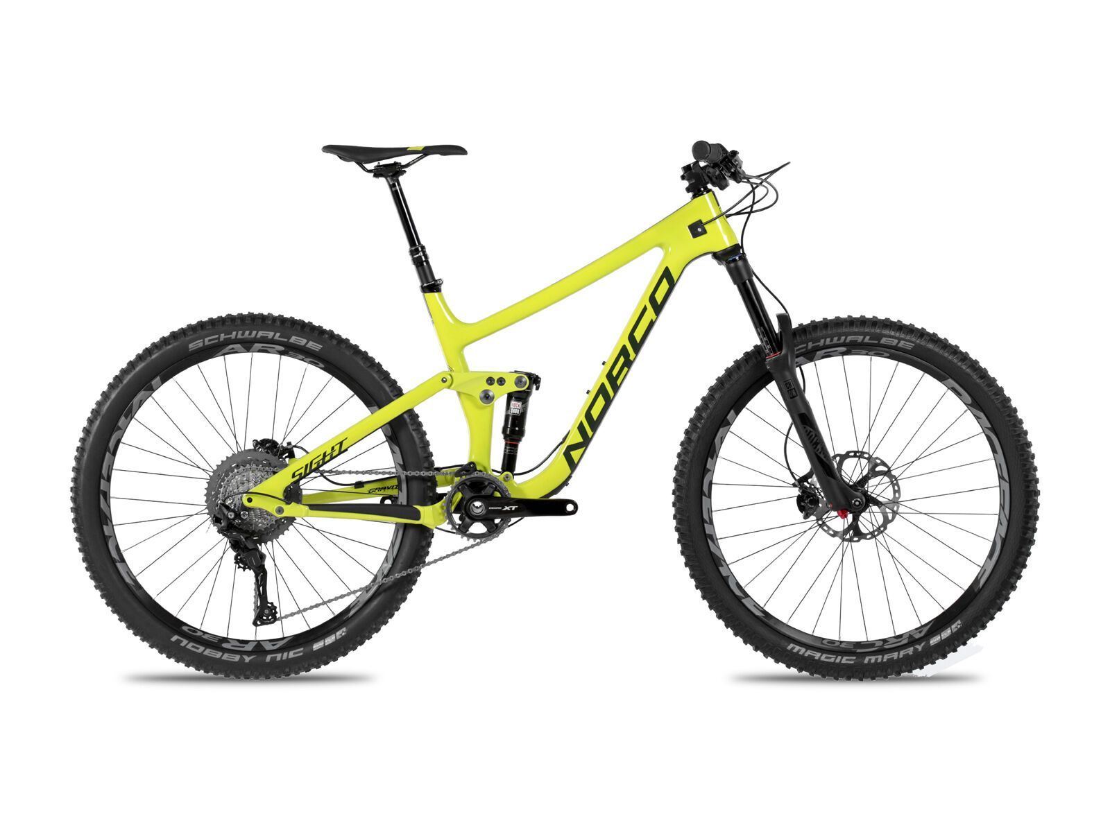 Norco Sight C 7.2, citron/darkgreen/charcoal - Bild 1