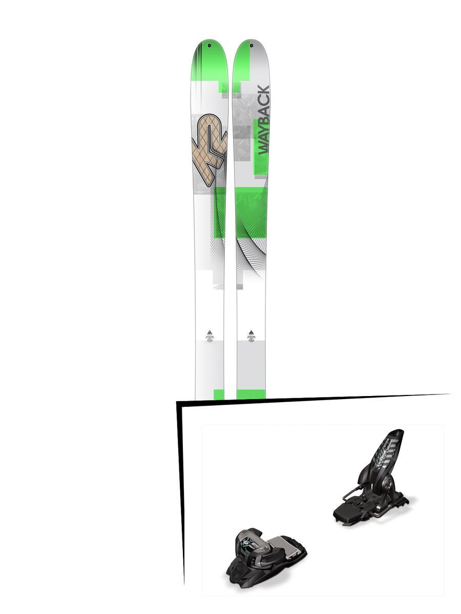 K2 SKI Set: Wayback 96 2016 + Marker Griffon 13 - Bild 1