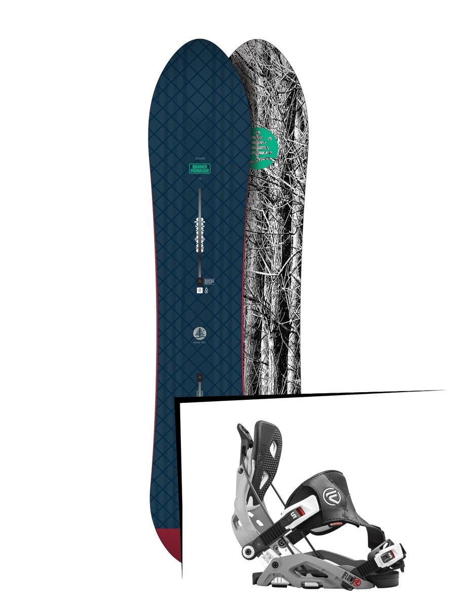 Set: Burton Branch Manager 2017 + Flow Fuse Hybrid (1513151S) - Bild 1