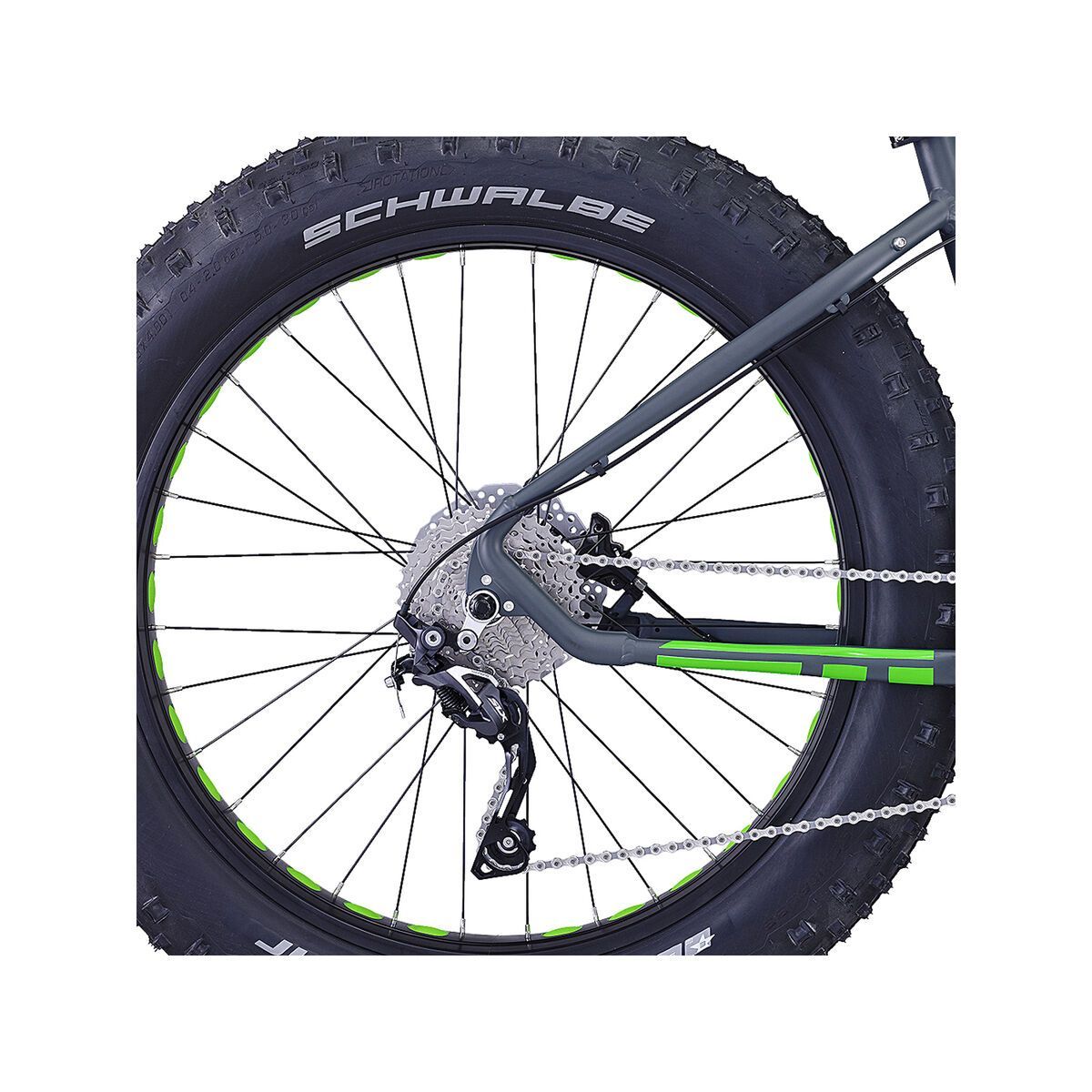 Scott Big Jon, anthracite/green - Bild 4