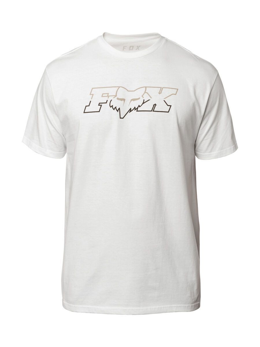 Fox Duel Head Basic Tee, optic white - Bild 1