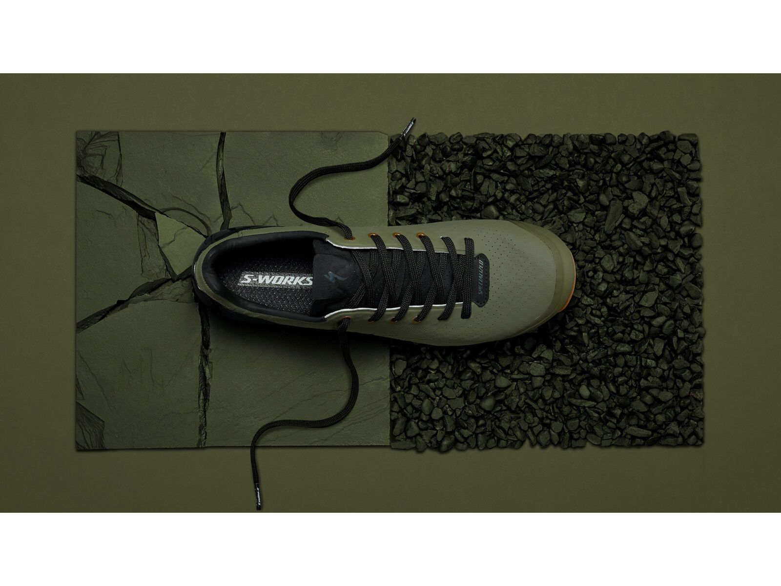 Specialized S-Works Recon Lace Gravel, oak green - Bild 6