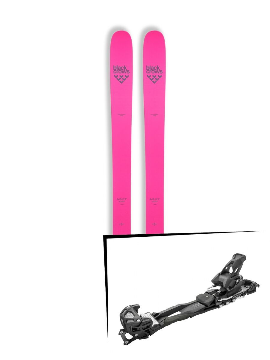 Set: Black Crows Corvus Freebird 2019 + Tyrolia Adrenalin 13 AT solid black - Bild 1