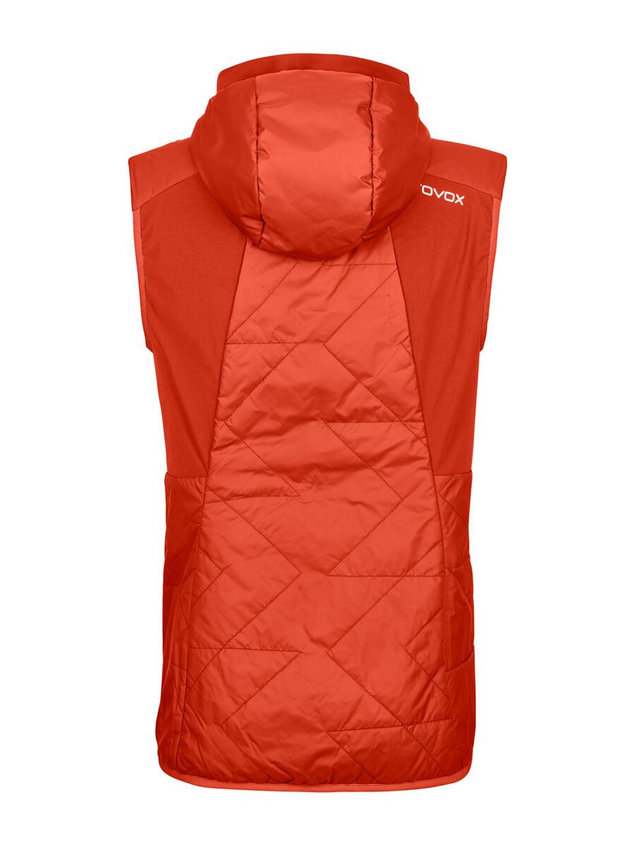 Ortovox Swisswool Piz Boè Vest W, sunset orange - Bild 2