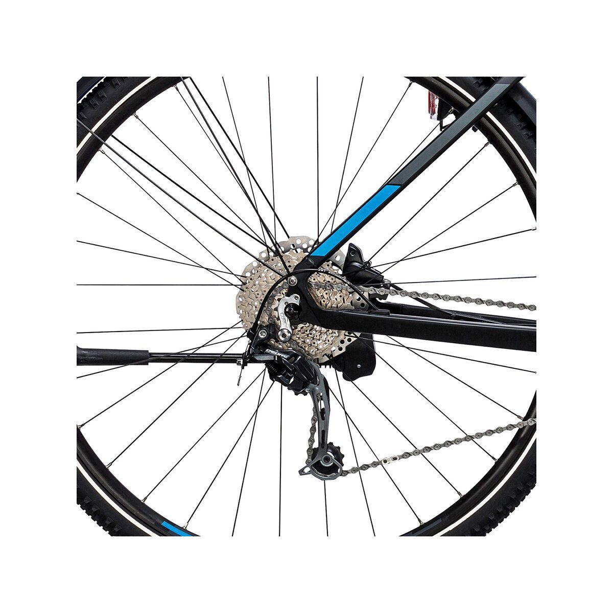 Cube Cross Hybrid Pro Allroad 500 Trapeze, black´n´blue - Bild 4