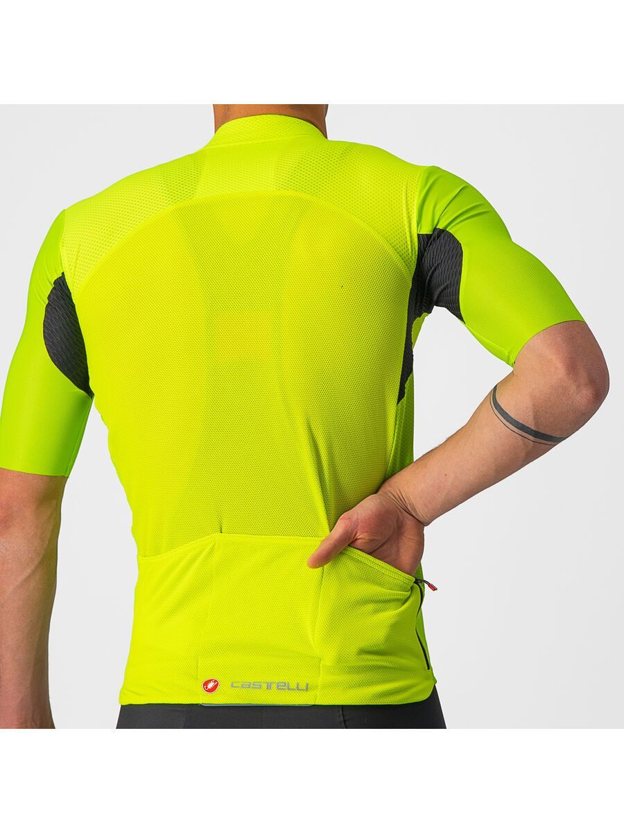 Castelli Endurance Elite Jersey, electric lime - Bild 4
