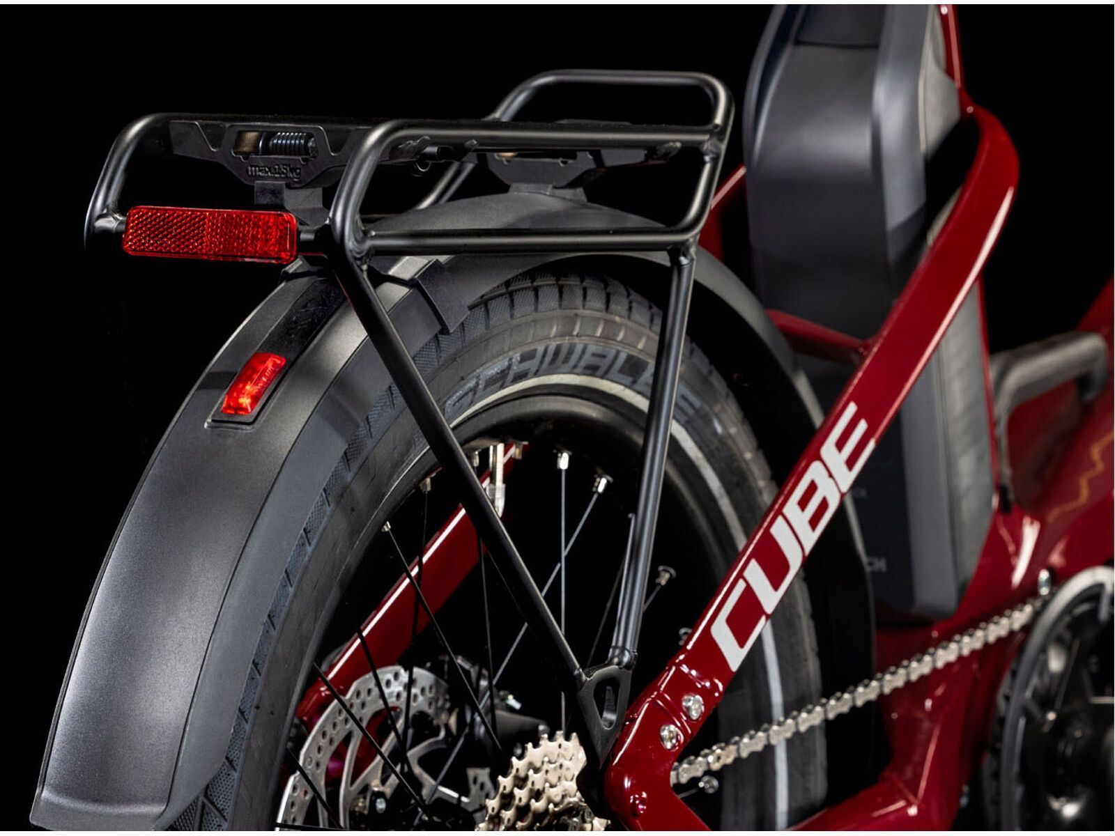 Cube Fold Hybrid 500, merlotred´n´reflex - Bild 3