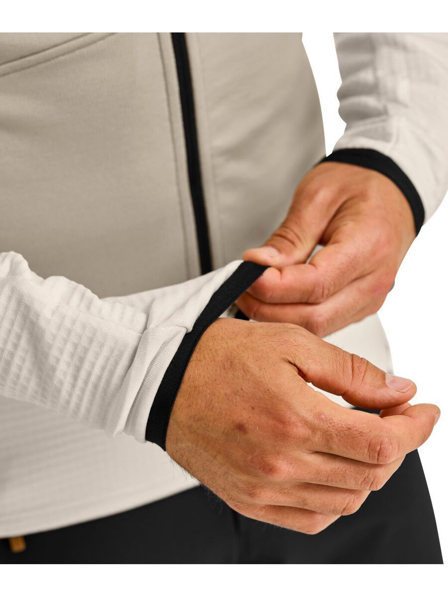 Ortovox Merino Fleece Grid Hoody M, wild herbs - Bild 3