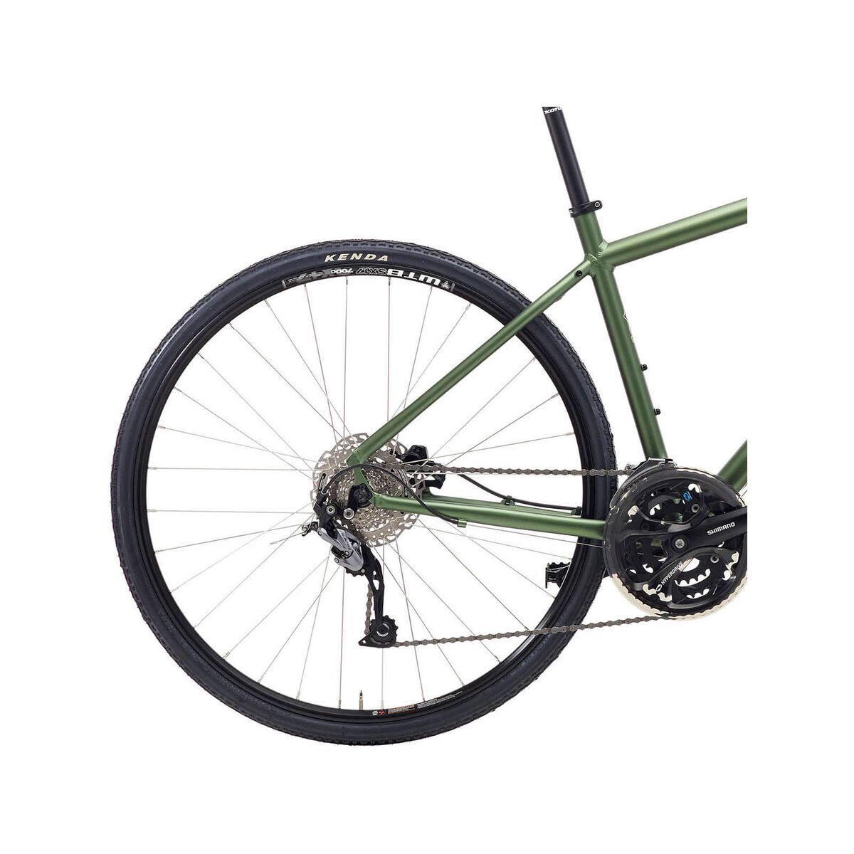 Kona Dew Plus, Matt Olive w/Black & Gumwall - Bild 4