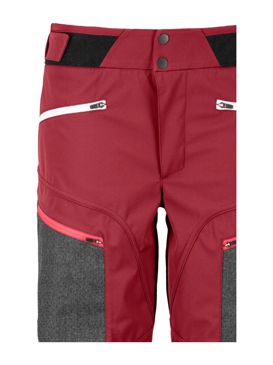 Ortovox Merino Naturtec Pordoi Pants W, dark blood - Bild 2