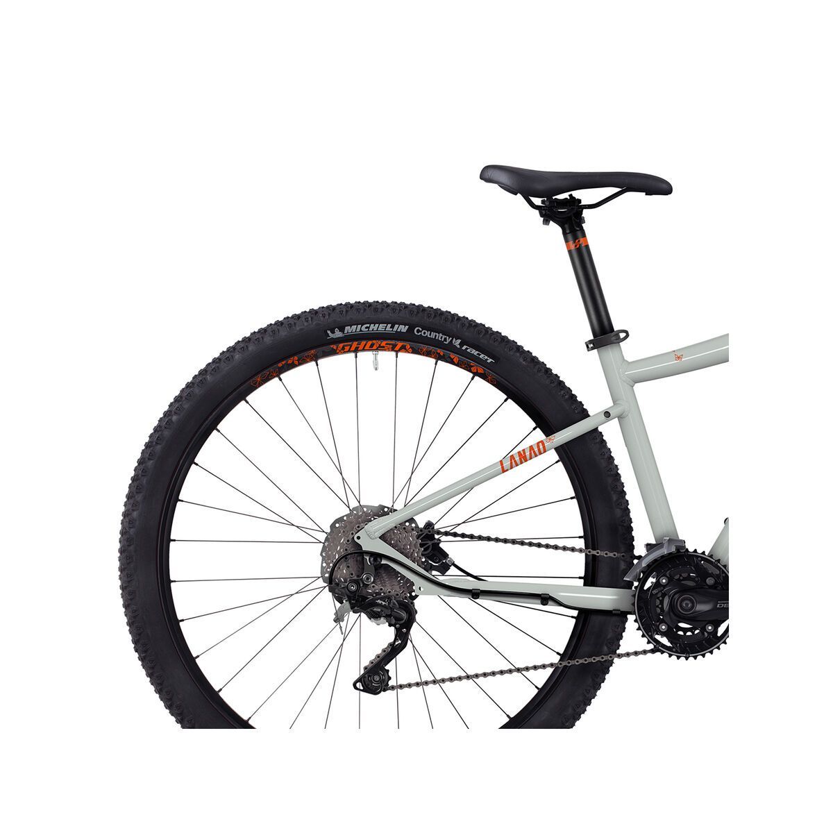 Ghost Lanao 5 AL 29, cloud white/gray/monarch orange - Bild 5