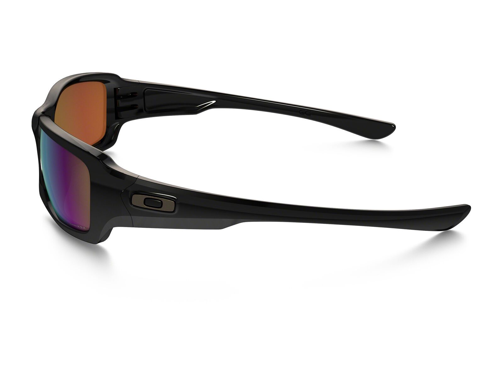 Oakley Fives Squared Prizm Shallow Water Polarized, polished black/Lens: prizm shallow water polarized - Bild 4
