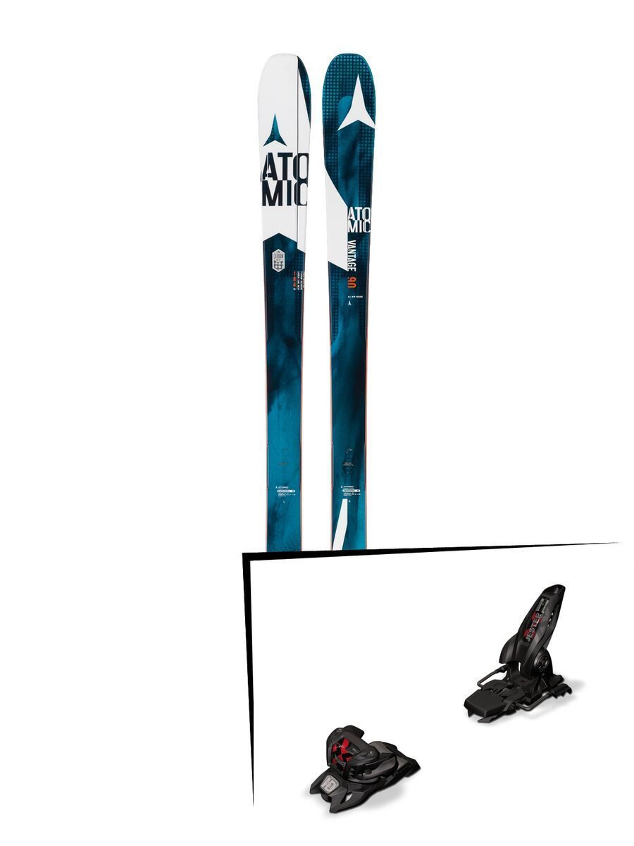 Set: Atomic Vantage 90 CTI 2017 + Marker Jester 16 ID 110 mm, black - Skiset - Bild 1