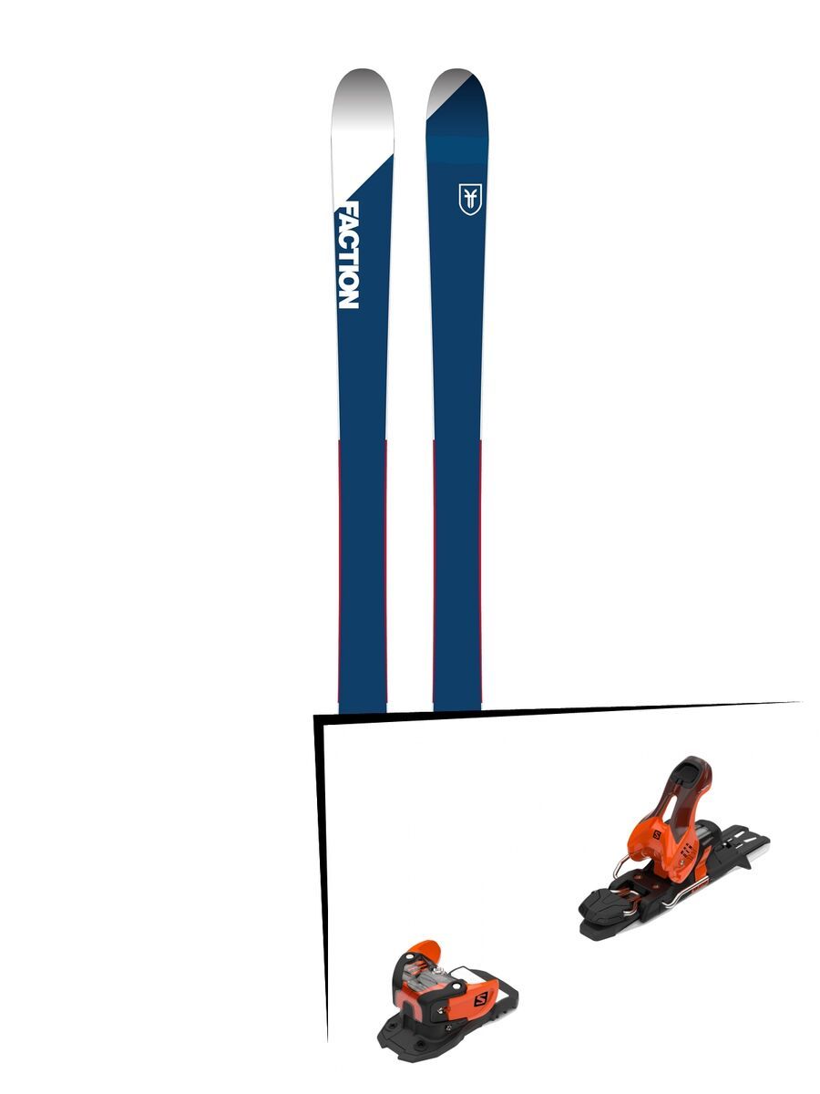 Set: Faction Candide 1.0 2018 + Salomon Warden 11 orange/black - Bild 1
