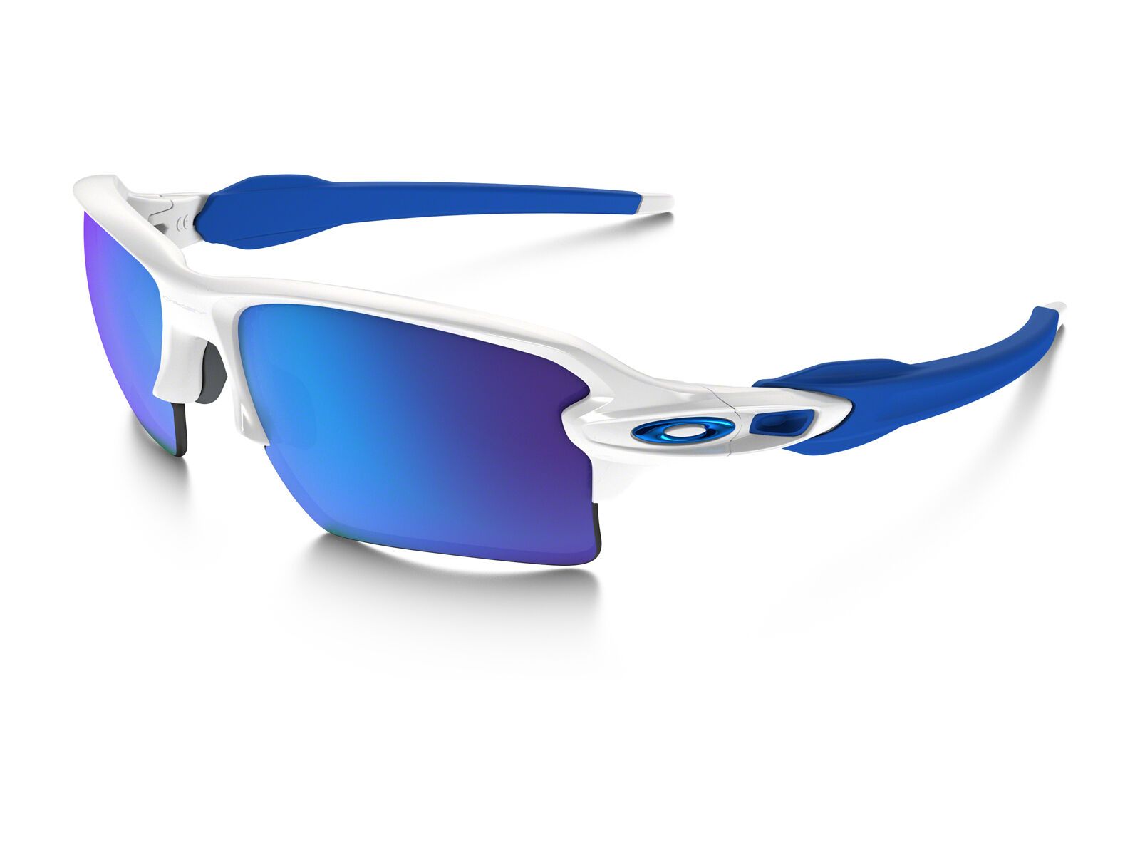 Oakley Flak 2.0 XL, polished white/Lens: sapphire iridium - Bild 1