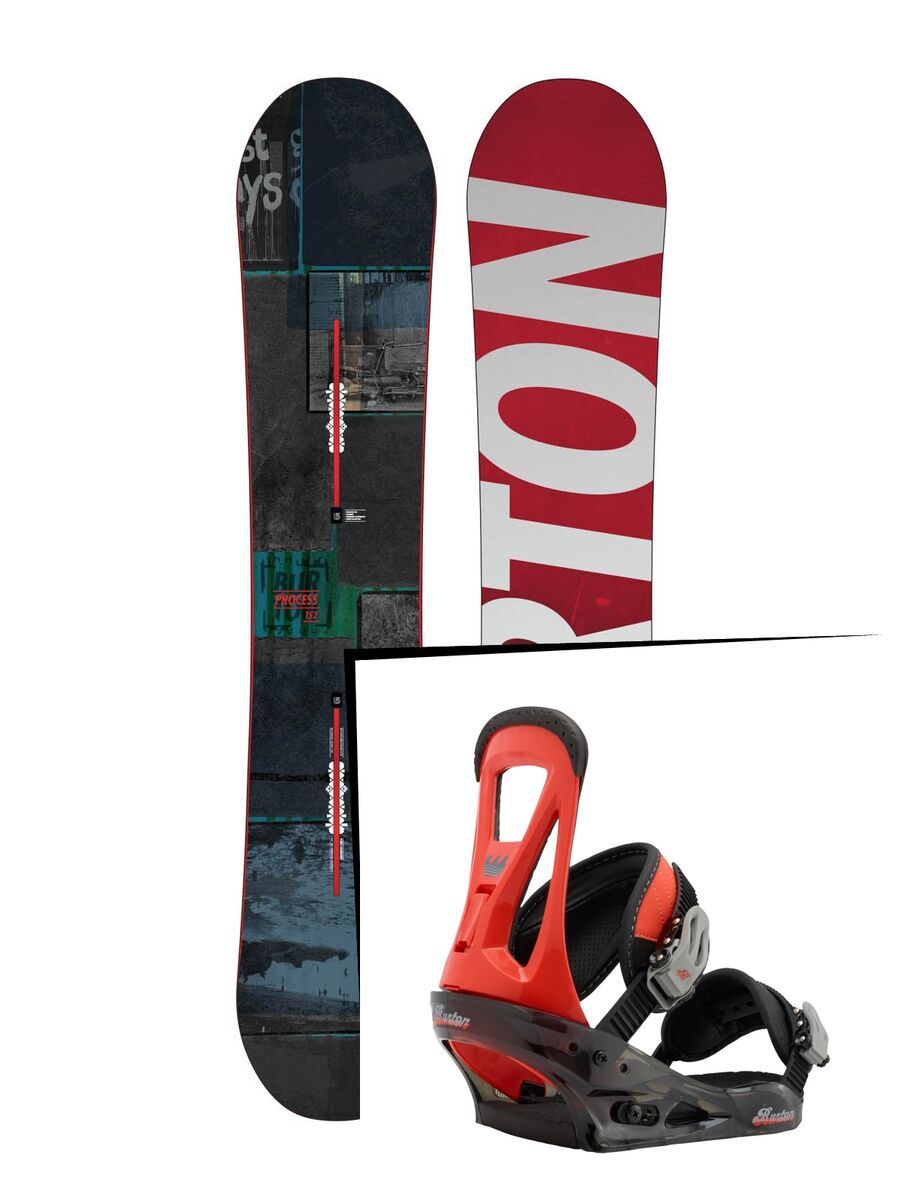 Set: Burton Process 2015 +  Freestyle (1712769S) - Bild 1