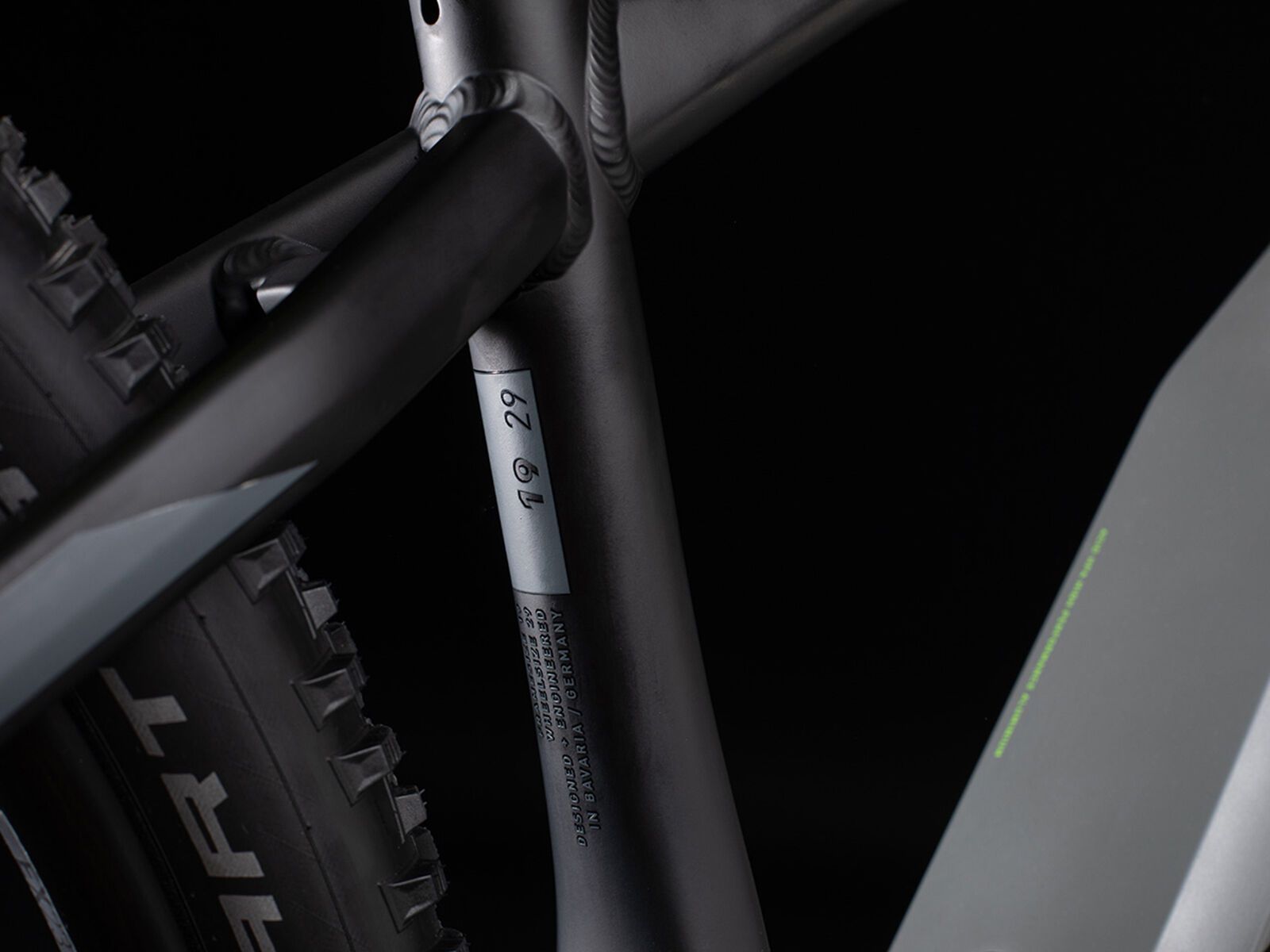 Cube Acid Hybrid ONE 400 29, black´n´green - Bild 3