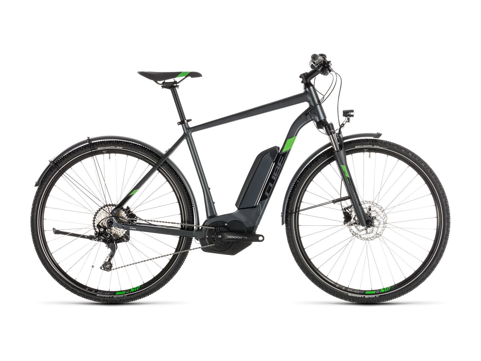 Cube Cross Hybrid Pro Allroad 500, iridium´n´green - Bild 1