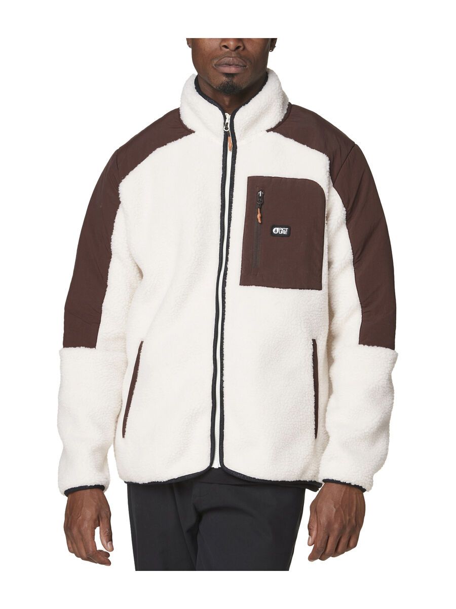 Picture Quilchena Zip Fleece, tofu chicory coffee - Bild 1