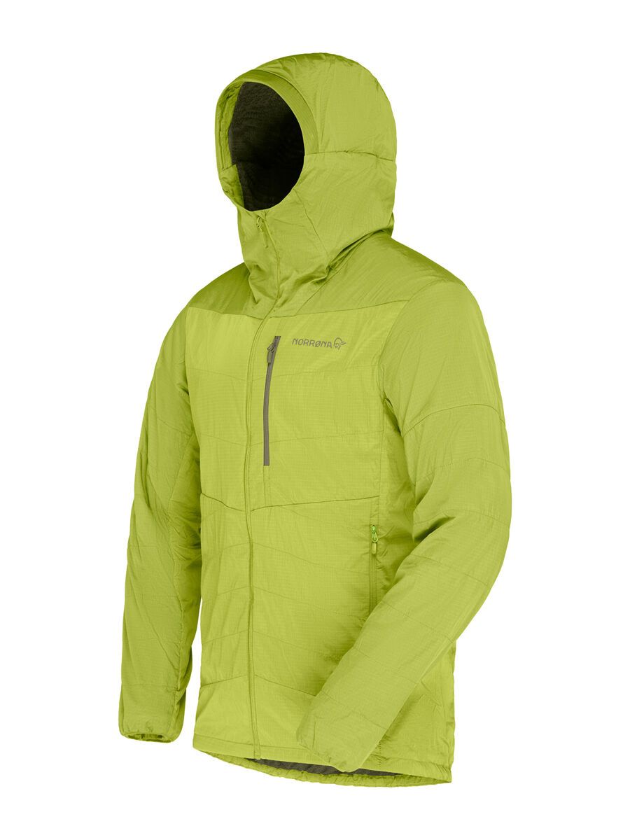 Norrona lyngen thermo100active Zip Hood M's, dark citron - Bild 2