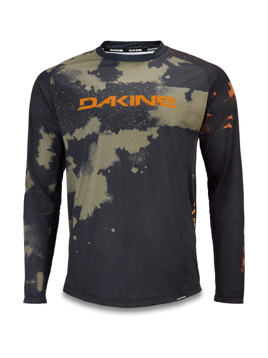 Dakine Thrillium L/S Jersey, dark olive - Bild 1